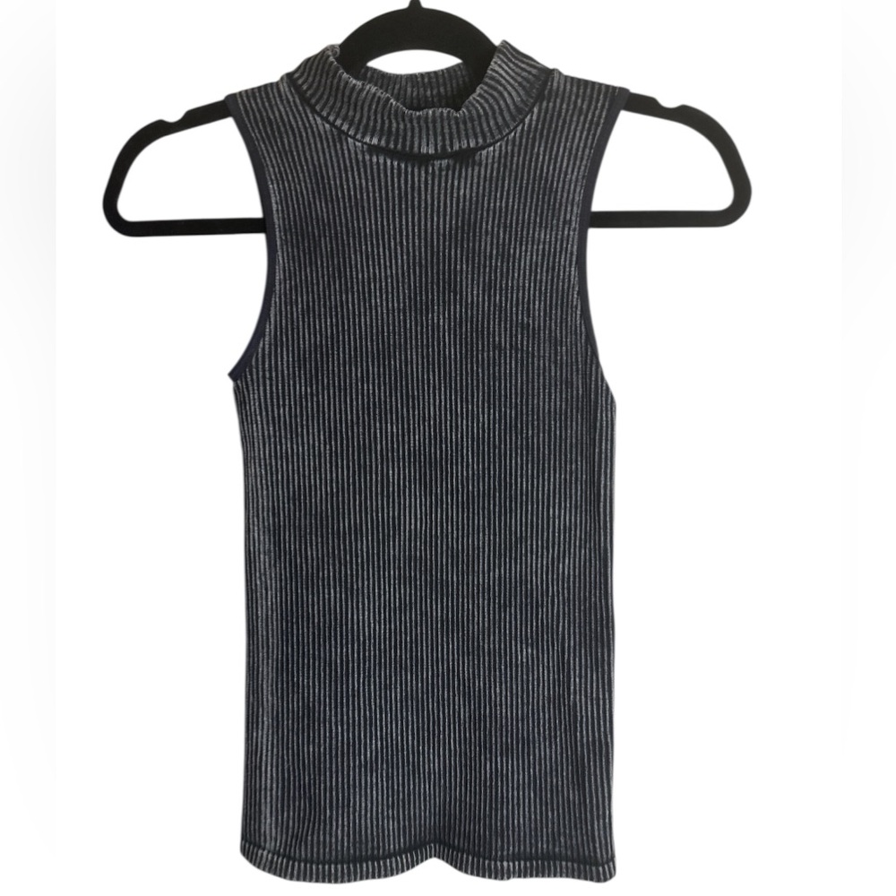 INTIMATELY FREE PEOPLE SLEEVELESS HIGH NECK RIBBED TOP NWOT - Size XS/S